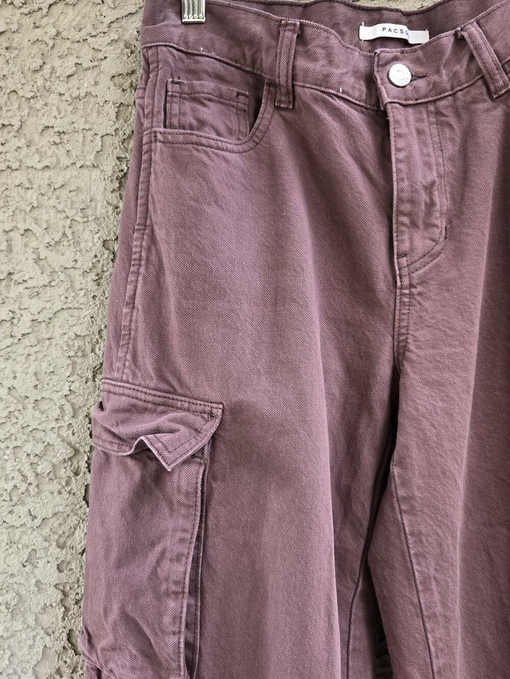 Pacsun 90's Baggy Brown Wide-Leg Cargo Pants - Picture 3 of 13